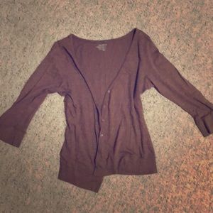Brown Cardigan Old Navy Small